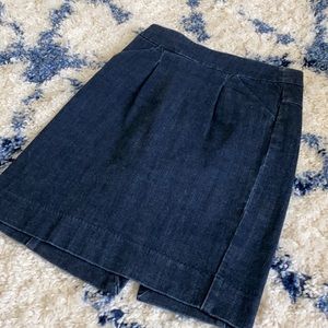 J. Crew Denim Pencil Skirt Size 0